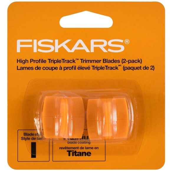 FISKARS Titanium TripleTrack High Profile Cutting Replacement Blades Paper Craft - Picture 5 of 11